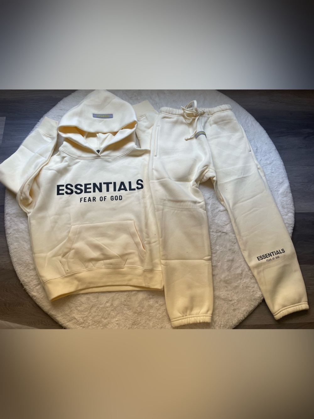Fear of God ESSENTIALS Hoodie & Joggers Set for kids